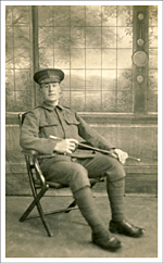 Picture of un-known members of the Isle of Wight Rifles